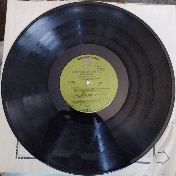 John Baldry "Everything Stops for Tea" Vintage Vinyl Record - Picture 4 of 6